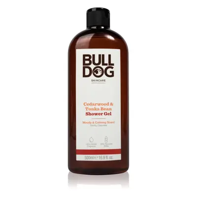 Bulldog Cedarwood and Tonka Bean fürdőgél férfiaknak 500 ml