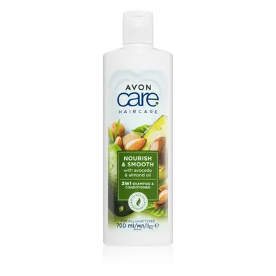 Avon Care Nourish & Smooth sampon és kondicionáló 2 in1 tápláló hatással 700 ml