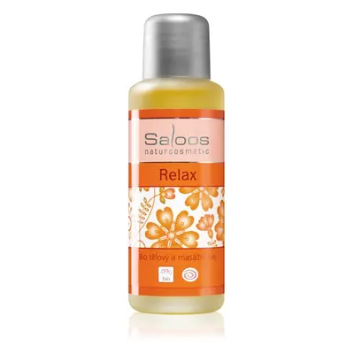 Saloos Bio Body And Massage Oils Relax test és masszázsolaj 50 ml