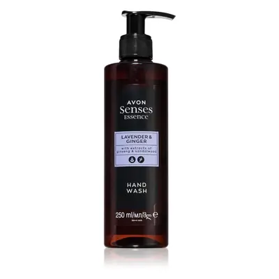 Avon Senses Essence Lavender & Ginger gyengéd folyékony szappan 250 ml