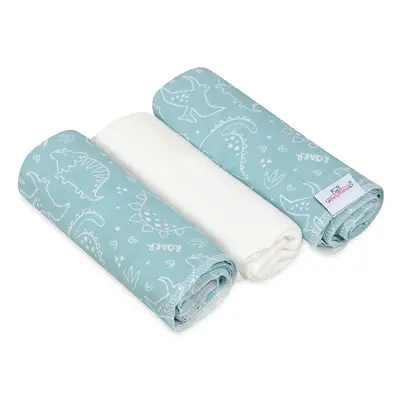 Babymatex Muslin Design hab Animals 3 db