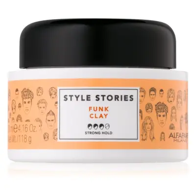 Alfaparf Milano Style Stories The Range Paste mattító paszta erős fixálás Funk Clay 100 ml