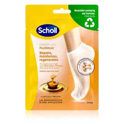 Scholl Manuka Honey mélyen tápláló maszk lábakra 1 db