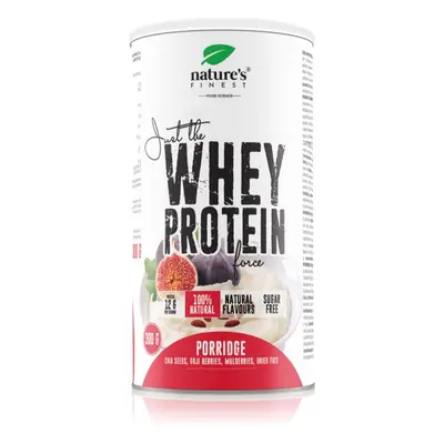 Natures Finest Whey Protein Porridge készrekevert kásák proteinnel íz Berry 300 g