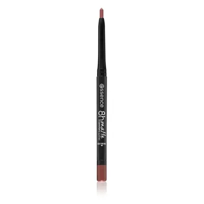 Essence 8h Matte Comfort Matt ajakceruza hegyezővel árnyalat 02 Silky Hazelnut 0,3 g