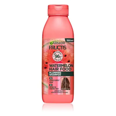 Garnier Fructis Watermelon Hair Food Sampon finom, lesimuló hajra 350 ml