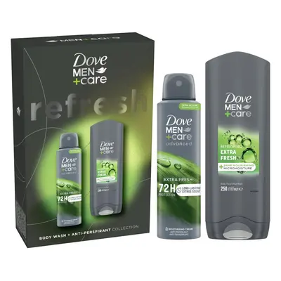 Dove Men+Care Refresh ajándékszett testre uraknak Extra Fresh