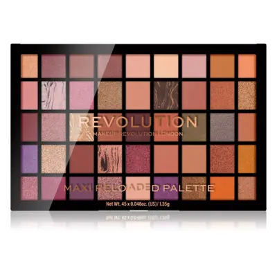 Makeup Revolution Maxi Reloaded Palette púderes szemhéjfesték paletta árnyalat Infinite Bronze 4