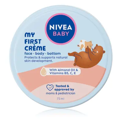 NIVEA BABY többfunkciós krém arcra és testre 75 ml