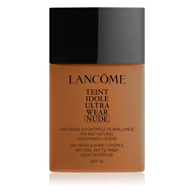 Lancôme Teint Idole Ultra Wear Nude könnyű mattító alapozó árnyalat 11 Muscade 40 ml