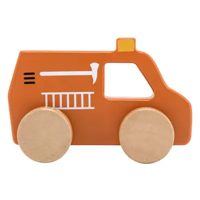 Tryco Wooden Fire Truck Toy kisautó fából készült 1 db