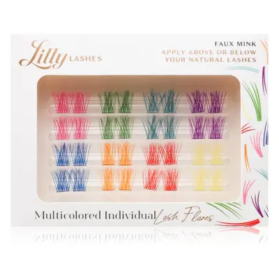 Lilly Lashes Multicolored Individual csomós műszempilla 32 db