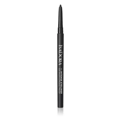 IsaDora The Intense Eyeliner tartós szemceruza vízálló árnyalat 60 Intense Black 0.35 g