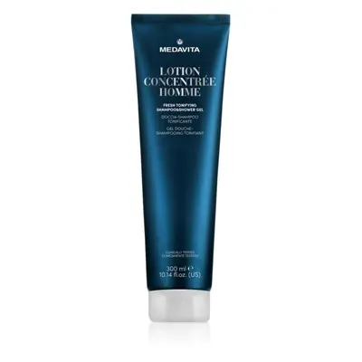 Medavita Lotion Concentree Homme Fresh Tonifying Shampoo & Shower Gel tusfürdő gél és sampon 2 i