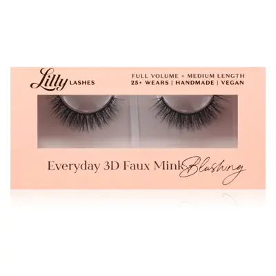 Lilly Lashes Everyday 3D Faux Mink műszempillák típus Blushing 1 pár