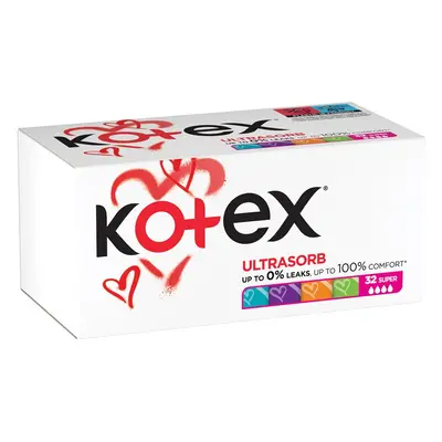 Kotex UltraSorb Super tamponok 32 db