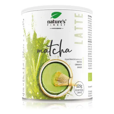 Natures Finest Matcha Latte italpor antioxidáns hatású 125 g