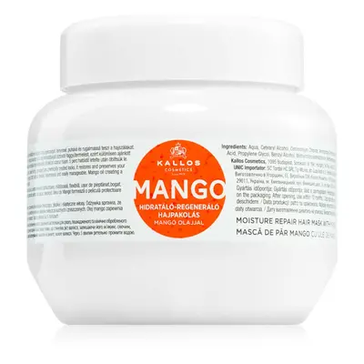 Kallos KJMN Professional Mango erősítő maszk mangó olajjal 275 ml