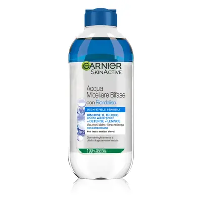 Garnier Skin Naturals Kétfázisú 3in1 ápoló micellás víz, érzékeny szemre 400 ml