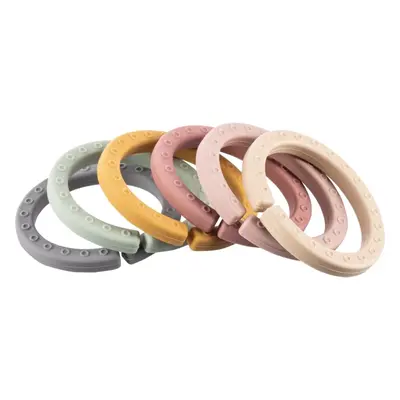 Zopa Silicone Links gyűrűszett Multicolor 6 db