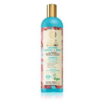 Natura Siberica Limonnik, Ginseng & Biotin sampon hajhullás ellen 400 ml