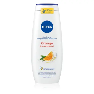 NIVEA Orange & Avocado Oil ápoló tusoló gél 500 ml