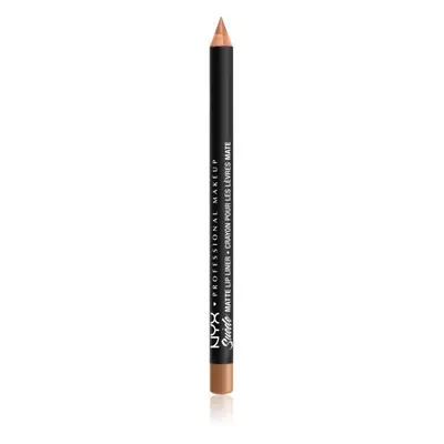 NYX Professional Makeup Suede Matte Lip Liner Matt ajakceruza árnyalat 33 London 1 g