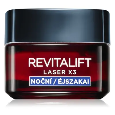 L’Oréal Paris Revitalift Laser X3 éjszakai regeneráló krém a bőröregedés ellen 50 ml