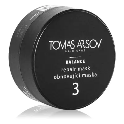 Tomas Arsov Balance Repair Mask mélyen regeneráló maszk száraz, sérült, vegyileg kezelt hajra 10