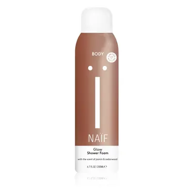 Naif Body Glow tusoló hab Jasmin & Cedarwood 200 ml