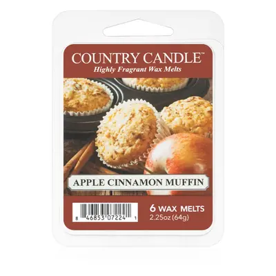 Country Candle Apple Cinnamon Muffin illatos viasz aromalámpába 64 g