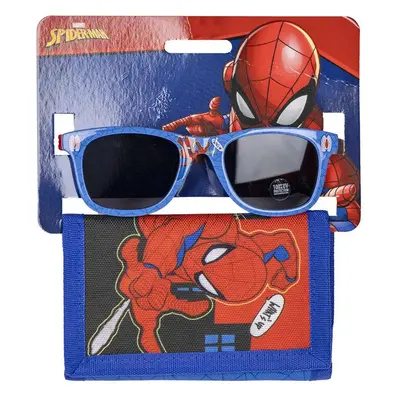 Marvel Spiderman Set Wallet & Sunglasses szett gyermekeknek 3y+