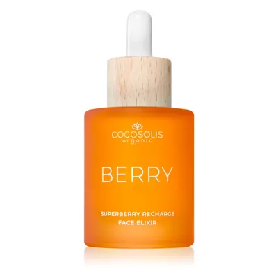 COCOSOLIS BERRY Superberry Recharge Face Elixir revitalizáló és tápláló elixír 50 ml