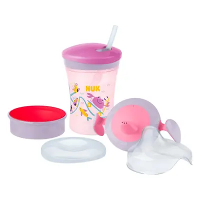 NUK Learn to Drink Set szett gyermekeknek Girl