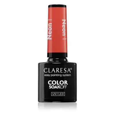 Claresa SoakOff UV/LED Color Neon géles körömlakk árnyalat 1 5 g