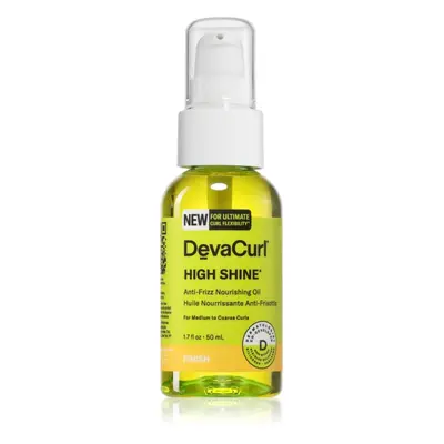 DevaCurl High Shine® tápláló olaj töredezés ellen 50 ml