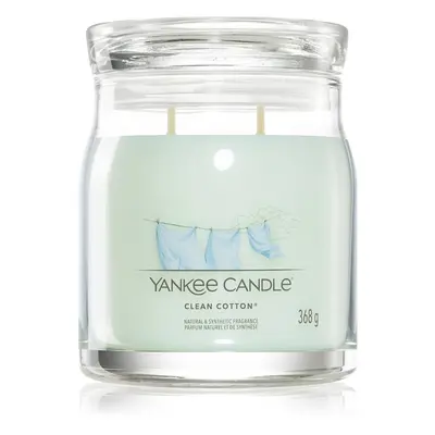 Yankee Candle Clean Cotton illatgyertya Signature 368 g