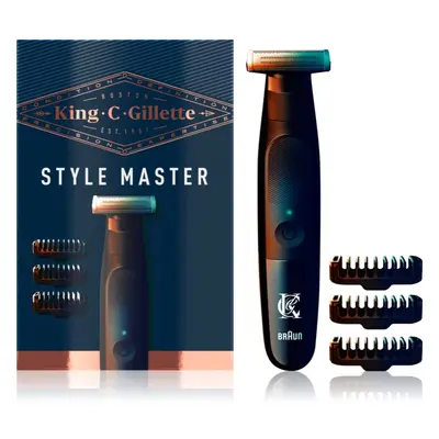 Gillette King C. Style Master szakállvágó cserélhető toldalékkal 1 db