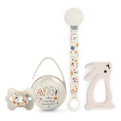 Suavinex Wonderland Gift Set 0-6 m Cream ajándékszett újszülötteknek