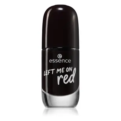 essence Gel Nail Colour körömlakk árnyalat 72 LEFT ME ON red 8 ml