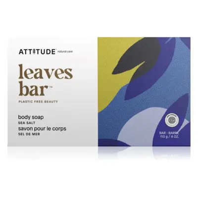 Attitude Leaves Bar Body Soap Szilárd szappan testre Sea Salt 113 g