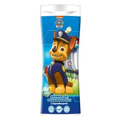 Nickelodeon Paw Patrol Shower gel& Shampoo 2in1 sampon és tusfürdő gél gyermekeknek Bubble Gum 3