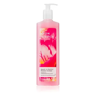 Avon Senses Sweet & Joyful hidratáló tusoló gél 720 ml