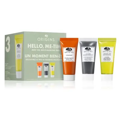 Origins Hello, Me-time Multi Masking Trio ajándékszett az arcra 3x15 ml