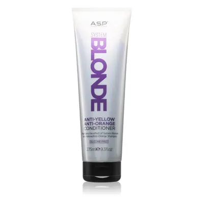 ASP System Blonde Anti-Yellow kondicionáló szőke és ősz hajra 275 ml