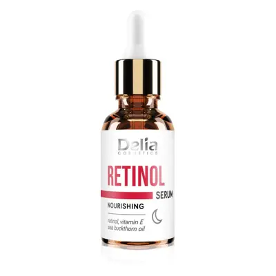 Delia Cosmetics Authentic Beauty Retinol tápláló ránctalanító éjszakai szérum retinollal 30 ml