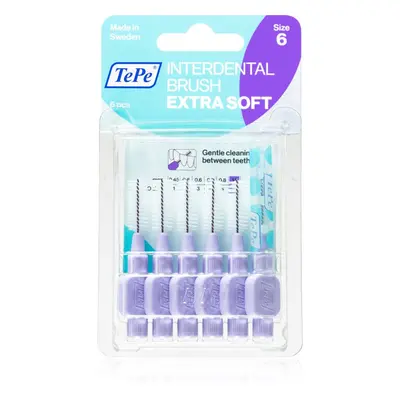 TePe Interdental Brush Extra Soft fogköztisztító kefék 1,1 mm 6 db