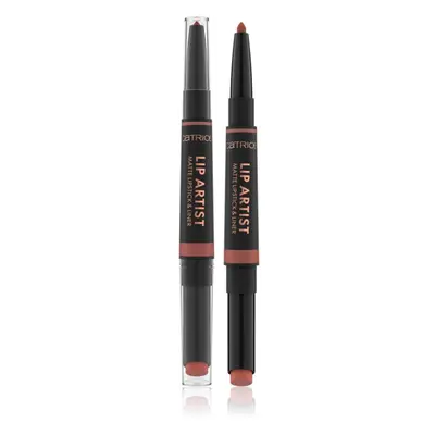 Catrice Lip Artist Matte Lipstick & Liner rúzs + szájceruza matt hatással árnyalat 030 Best Frie