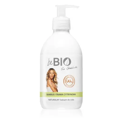 beBIO Bamboo & Lemongrass hidratáló testápoló tej 400 ml