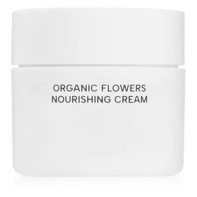 WHAMISA Organic Flowers Nourishing Cream tápláló arckrém lifting és feszesítő hatással 50 ml